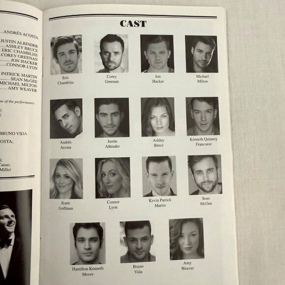 Jersey Boys Playbill October 2019 Aronoff Center Cincinnati Ohio The Four Season - Picture 4 of 13